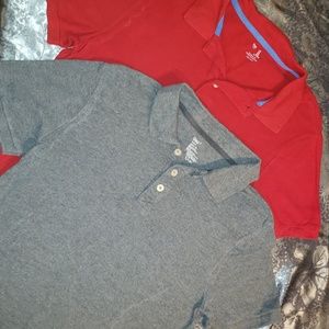 Two gap polo shirts